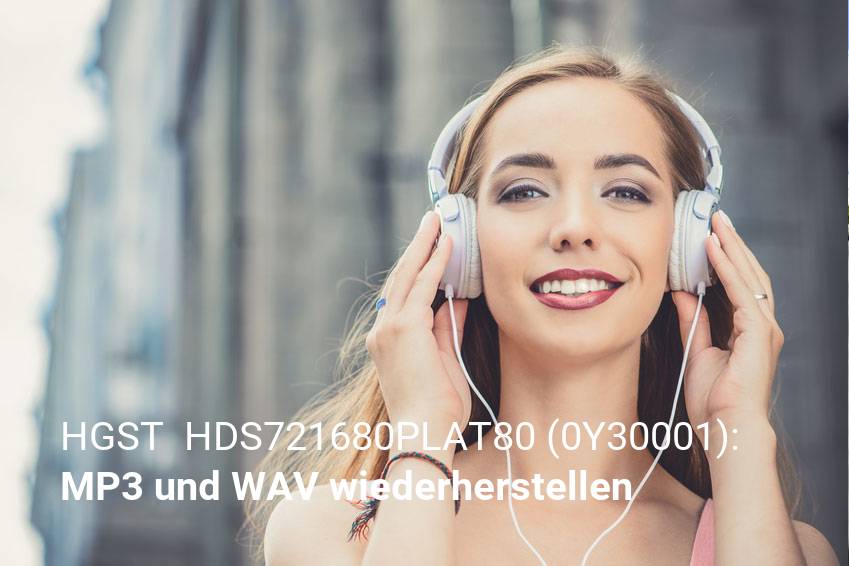 Verlorene Musikdateien in HGST  HDS721680PLAT80 (0Y30001) wiederherstellen